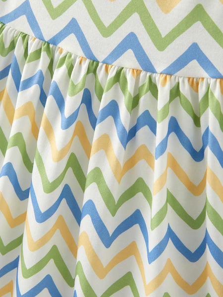 Zig Zag Summer Dress
