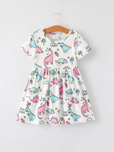 Dinosaur Girls Dress