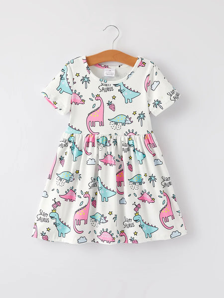 Dinosaur Girls Dress