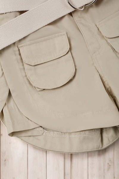 Cream Cram Cargo Shorts