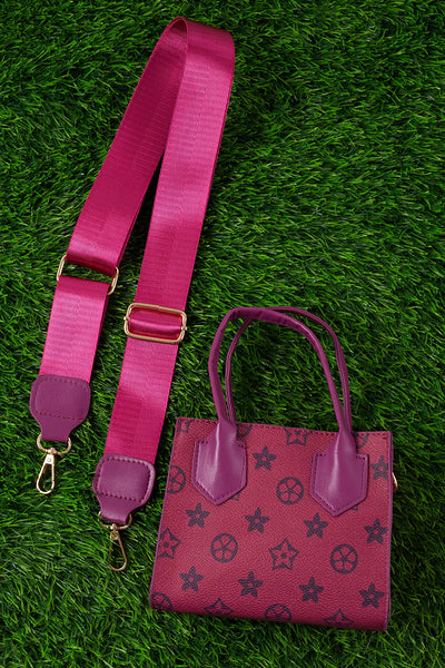 Starred Tote Purse
