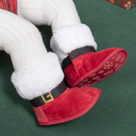 Santa Sherpa Booties