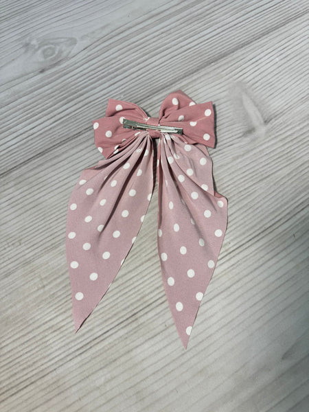 Polka Dot Coquette Hair Bows