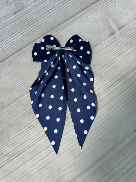 Polka Dot Coquette Hair Bows