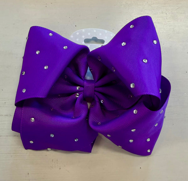 Rhinestone Clip Bows