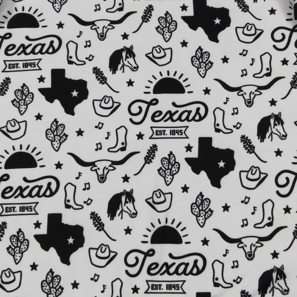 Texas Monochrome Romper