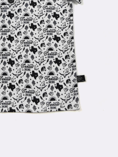 Texas Monochrome Collar Shirt