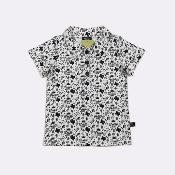 Texas Monochrome Collar Shirt