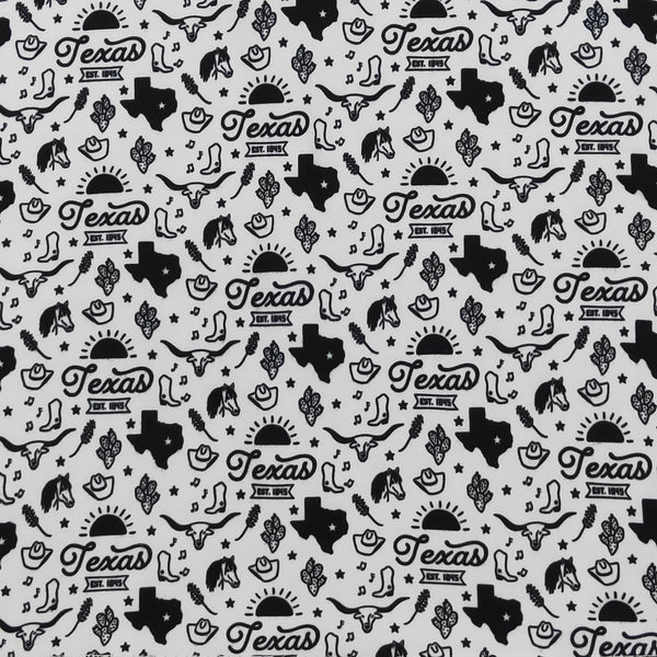 Texas Monochrome Collar Shirt