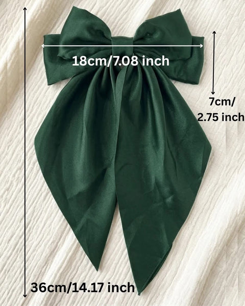 Fall Hair Bow Clips
