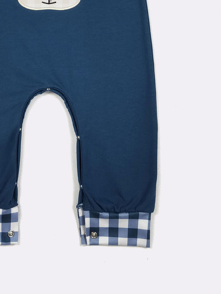 Gingham Bunny Romper