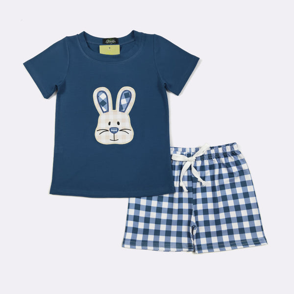 Gingham Bunny Short Set