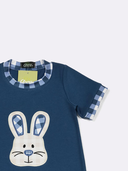 Gingham Bunny Romper