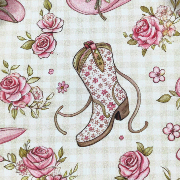 Rosy Rider Gown and Headband
