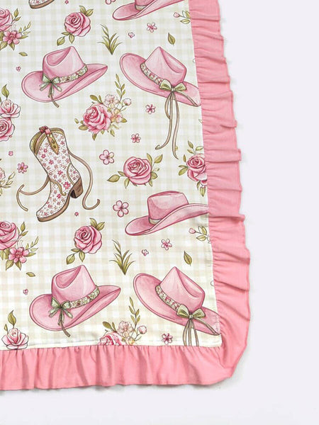 Rosy Rider Blanket