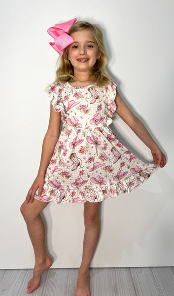 Rosy Rider Dress