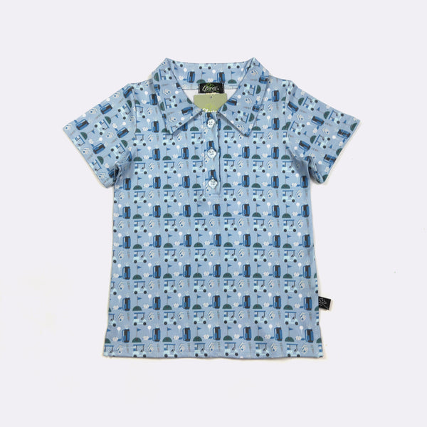 Golf Carting Collar Shirt