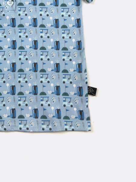 Golf Carting Collar Shirt