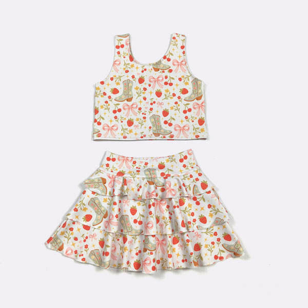 Boots & Berries Skort Set