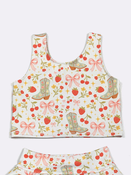 Boots & Berries Skort Set