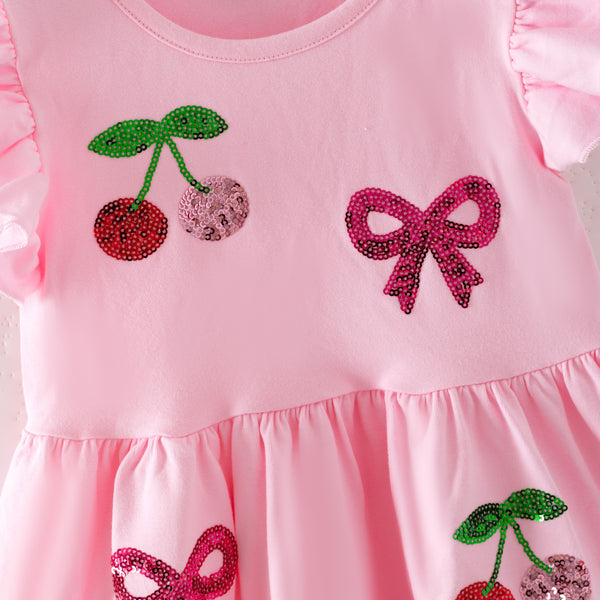 Cherry Sequin Dress