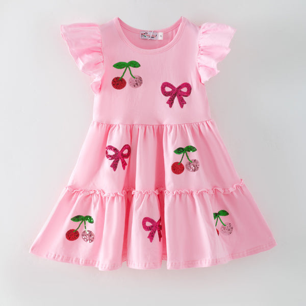 Cherry Sequin Dress