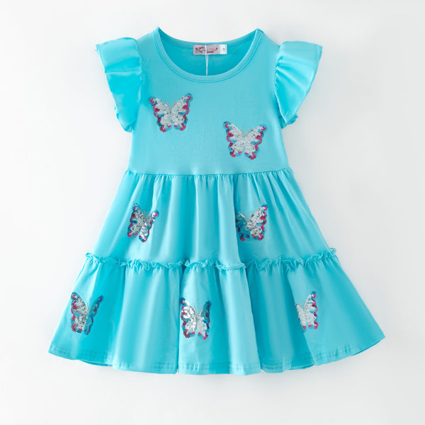 Butterfly Sequin Dress