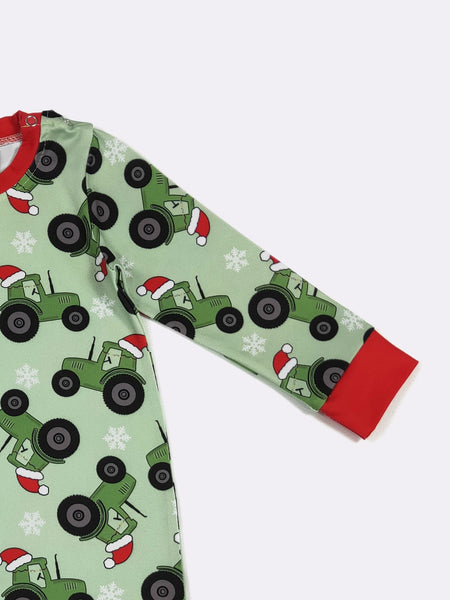 Santa Tractor Romper