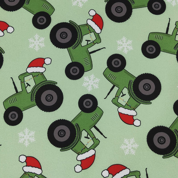 Santa Tractor Romper