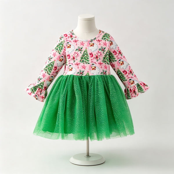 Christms Green Tutu Dress