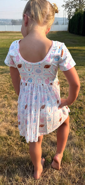 Touchdown Twirl Dress