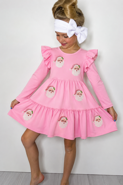 Santa Sequin Dress