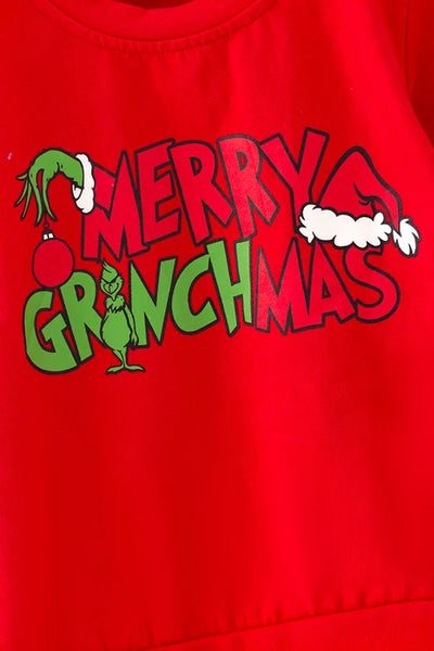 Merry Grinchmas Stiped Bells Set