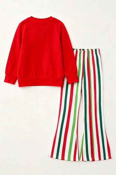 Merry Grinchmas Stiped Bells Set