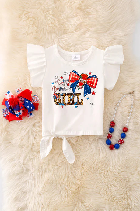 Cute American Girl Top