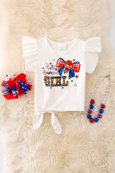 Cute American Girl Top