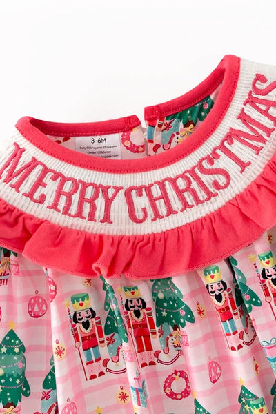 Nutcracker Plaid Romper