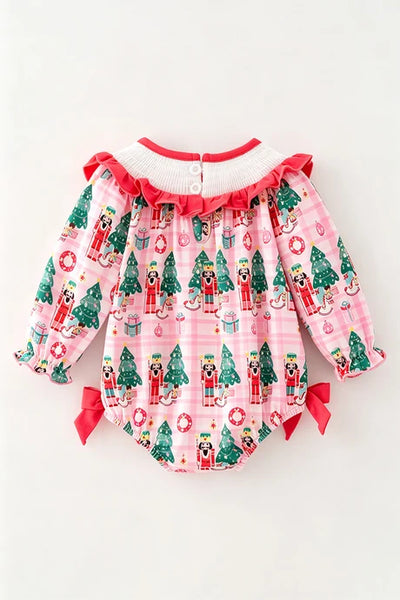 Nutcracker Plaid Romper
