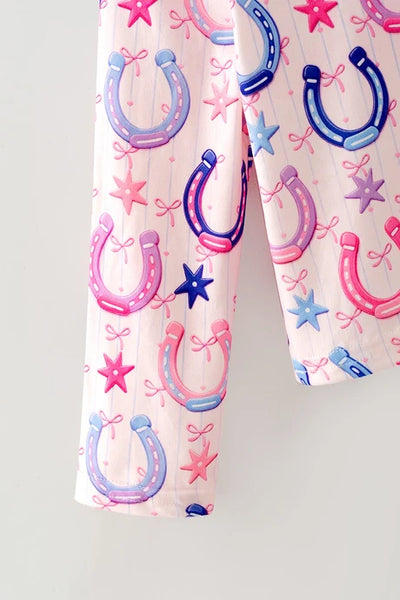Horseshoes Stars & Bows Skort Set