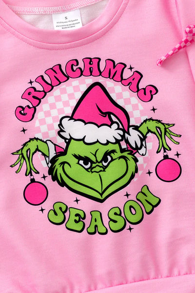 Grinchmas Season Bow Top
