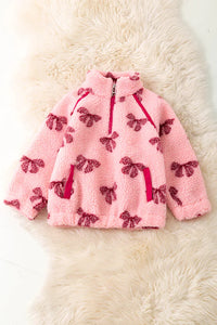 Coquette Bow Sherpa