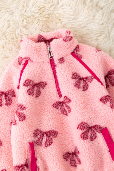 Coquette Bow Sherpa