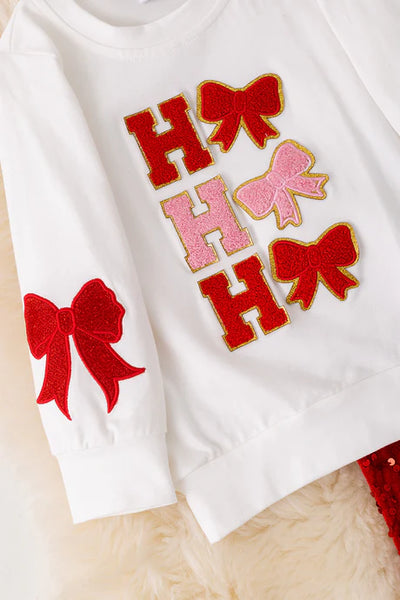 HOHOHO Sequin Bells Set