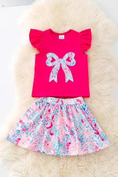 Coquette Bow Skort Set