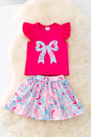 Coquette Bow Skort Set