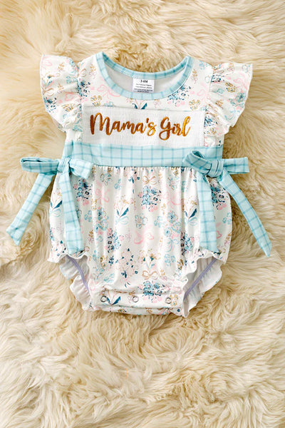 Mama's Girl Floral Romper