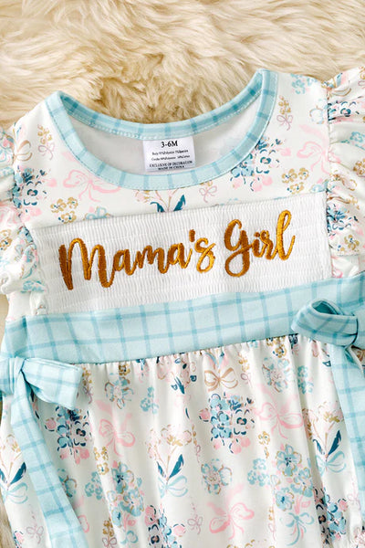 Mama's Girl Floral Romper