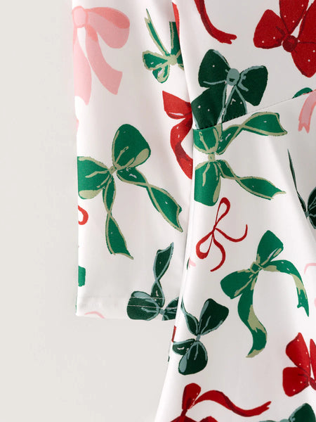 Christmas Bow Dress