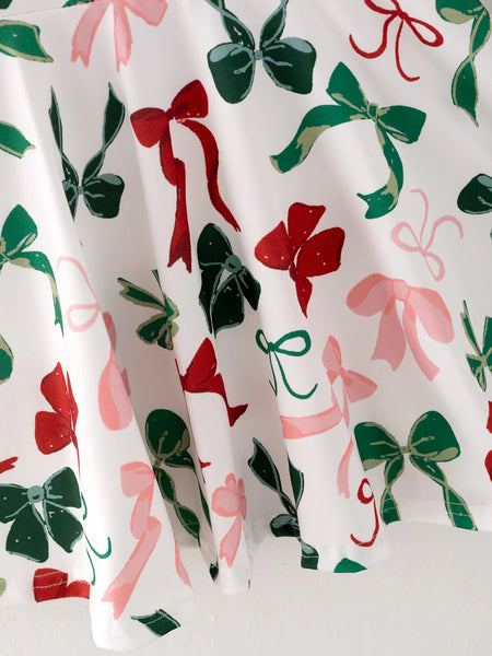 Christmas Bow Dress