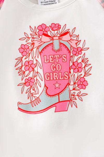 Let's Go Girls Ruffled Set
